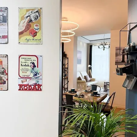 아파트 L'Oeil Urbain Loft Photo- Street Art - Central - Artist - Unique 볼로뉴쉬르메르